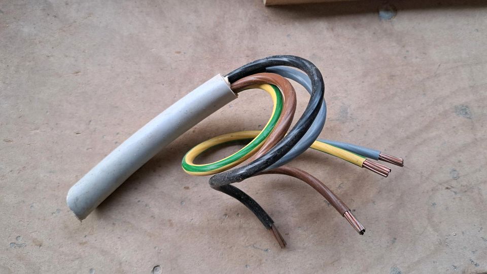 Kabel NYM 4x35mm² Leitung 28m in Haunsheim