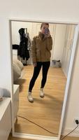 Superdry Winterjacke Bomber M beige Hessen - Fulda Vorschau
