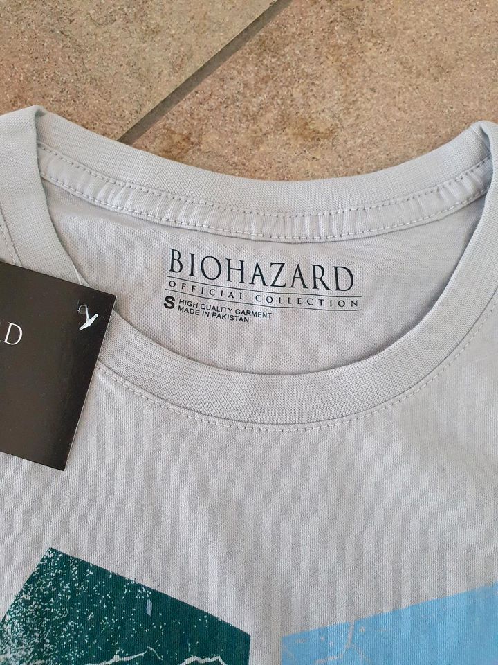 Shirt Gaming Biohazard Tricell Größe XS und S NEU&OVP in Neustadt-Glewe