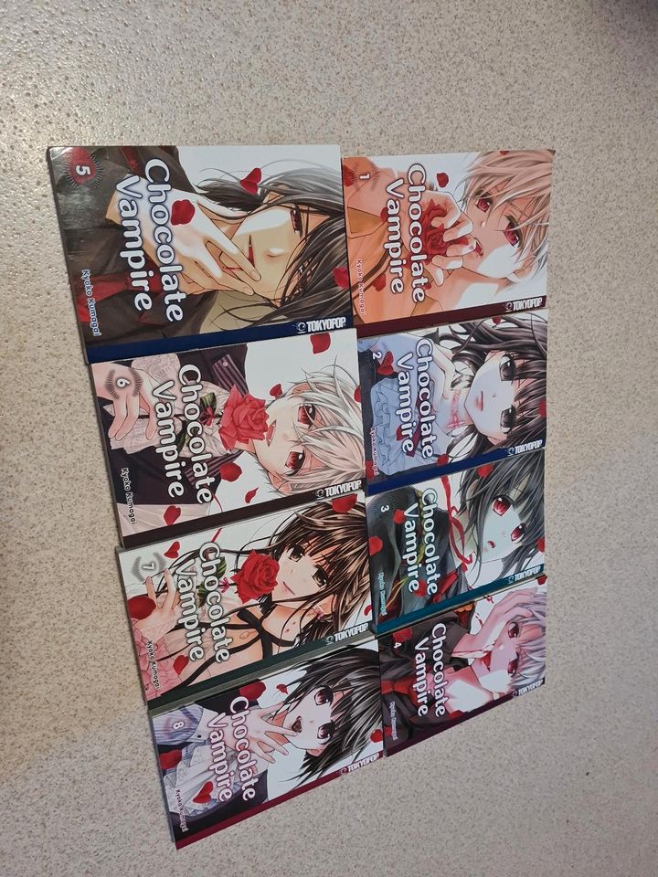 Chocolate Vampire - Reihe 1-8 Manga in Bünde