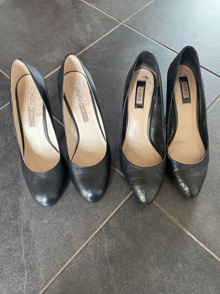 Pumps Damen schwarz Buffalo London Zara 38 in Berlin