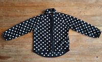 H&M Fleecejacke 110/116 schwarz weiß dots Punkte Hamburg-Mitte - Hamburg St. Georg Vorschau