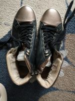 Maca Kitzbühel Sneaker Leder schwarz Bronze Gr 39 neuwertig Nordrhein-Westfalen - Oelde Vorschau