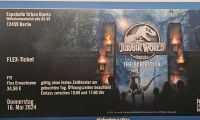 Jurassic World Exhibition Berlin - 1 Flexticket 16. Mai Nordrhein-Westfalen - Lüdenscheid Vorschau