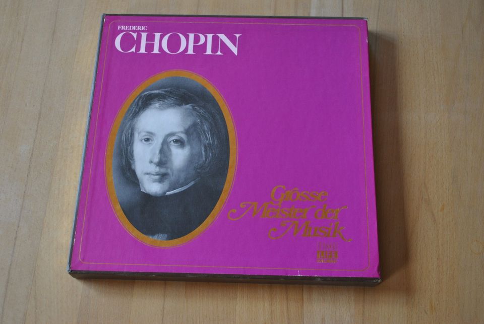 Frédéric Chopin ‎Grosse Meister Der Musik STL 555 4xLP Box in Lütjenburg