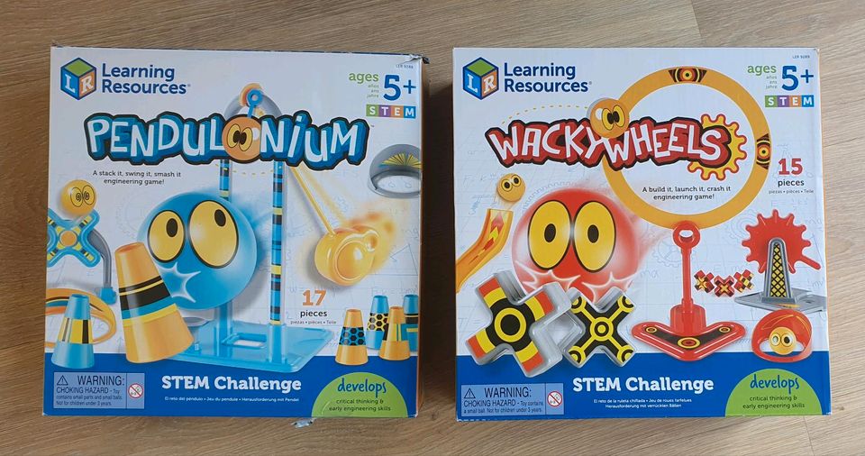 2 Spiele Wacky Wheels + Pendulonium in Sollstedt (Wipper)