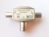 2 way splitter 5-900MHz, FS27, T-Verteiler Nordrhein-Westfalen - Solingen Vorschau