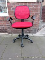 Bürostuhl höhenverstellbar rot - Stuhl - Office chair Lindenthal - Köln Sülz Vorschau