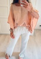 Mango Oversize Bluse Hemd Tunika Shirt Top Boho Volant L rosa 40 Nordrhein-Westfalen - Bottrop Vorschau