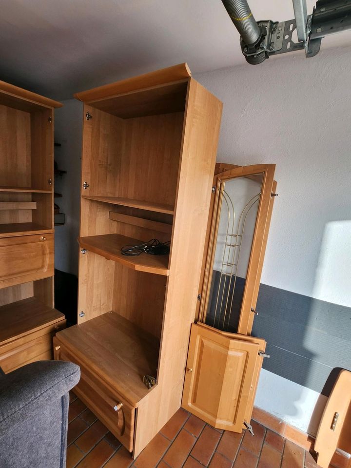 Wohnwand Wohnzimmer zu verschenken in Viechtach