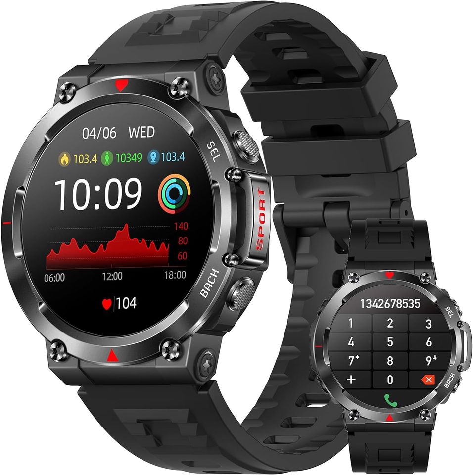 Smartwatch Telefonfunktion 1.39" Zoll Fitness Tracker ⭐️ NEU ⭐️ in Stuttgart