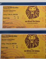 König der Löwen 31.05.2024               2 Tickets Ilmenau - Möhrenbach Vorschau
