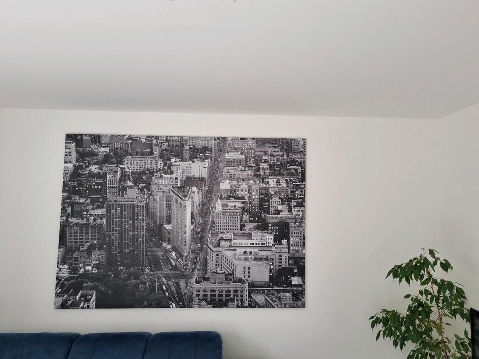 New York Skyline Bild Ikea in Bammental