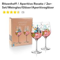 Ritzenhoff Aperitivo Rosato Gläser neu und unbenutzt! Hessen - Mörfelden-Walldorf Vorschau