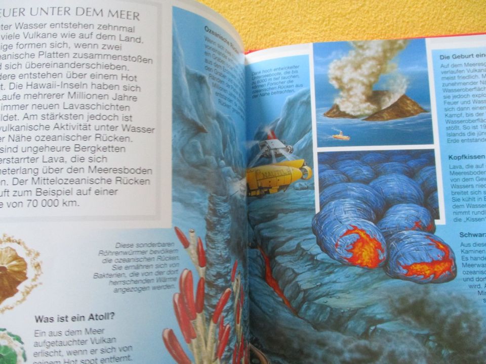 Kinderbuch Sachbuch "VULKANE. Wissenschaft für Kinder" in Karlsbad