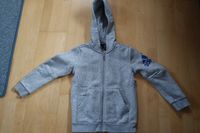 Adidas Jacke 128 grau meliert blaues Logo TOP! Sweatjacke Baden-Württemberg - Tübingen Vorschau