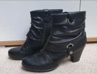 Jana Leder Stiefelette Gr.38.5 Stiefel Chelsea Boots Wie Neu Nordrhein-Westfalen - Emmerich am Rhein Vorschau