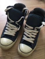 Herren Winterschuhe dunkelblau/kariert Converse All Star Gr. 41,5 Nordrhein-Westfalen - Langenfeld Vorschau
