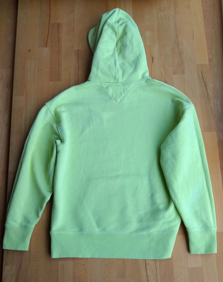 Tommy Jeans Hoodie faded lime Gr. M in Heiligenhaus