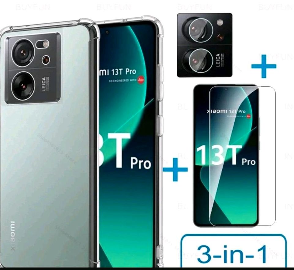 Xiaomi Redmi 13T/ 13T Pro Handyhüllen + Panzerglas in Windeck