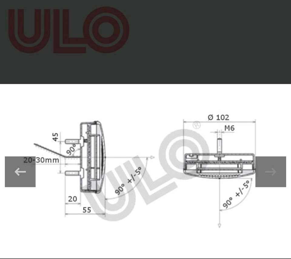 ULO 1010902 Blinkleuchte  Original Verpackt in Waiblingen