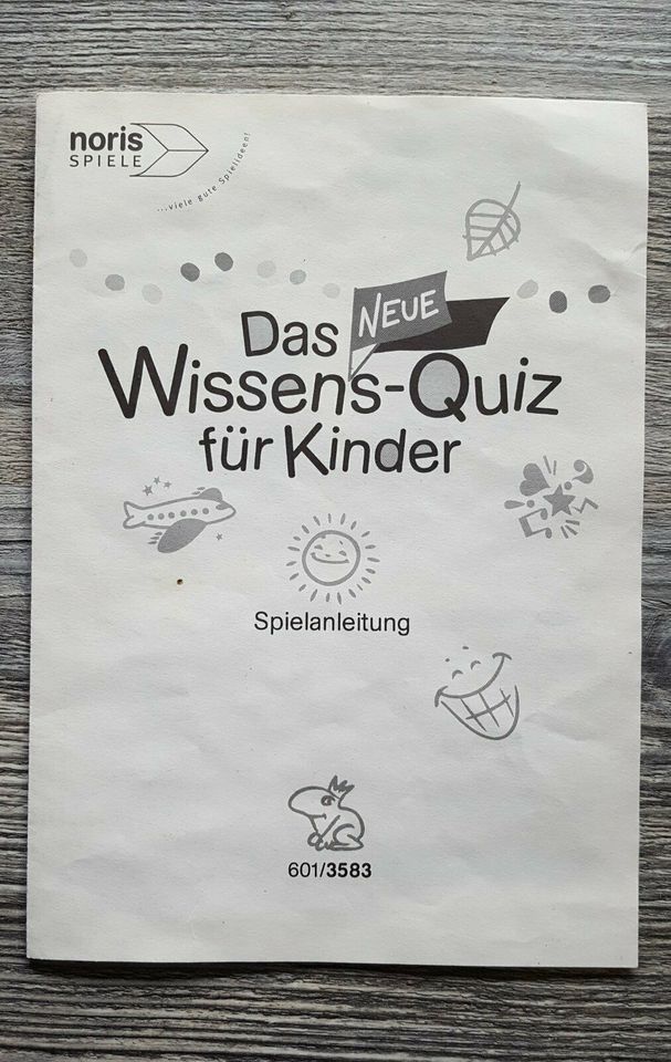 Noris Spiele - Das Wissens-Quiz für Kinder in Dresden