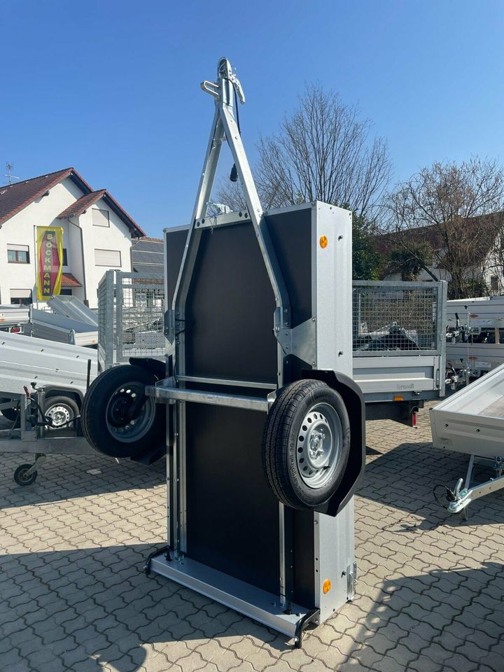 TPV KD-EU2 Pkw-Anhänger Klappdeichsel 750kg 2mx1,1m in Rheinau