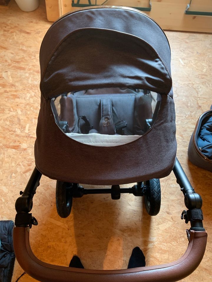 Moon Nuova Kinderwagen - TOP mit allem was man braucht! in Neunburg