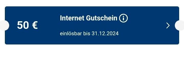 Check24 50€ Internet Gutschein DSL Festnetz Telefon Check 24 in Duisburg