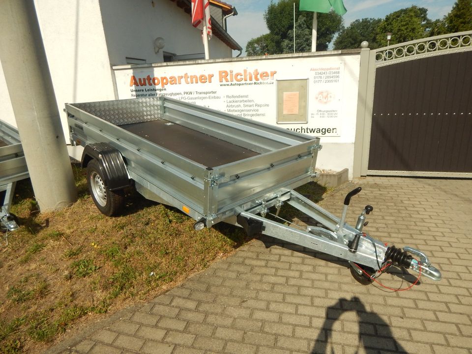Zaslaw PKW Anhänger Kippbar SUH 265 "gebremst" 1,3t in Eilenburg