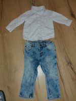 Hemd und Jeans in 74 H&M Babyclub Thüringen - Stadtroda Vorschau