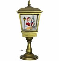 Schneiende LED Standlaterne 65 cm - Motiv Santa innen/außen / NEU Hessen - Hungen Vorschau