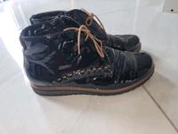 Waldläufer Boots Gr 40 Lacklederboots Nordrhein-Westfalen - Langenfeld Vorschau