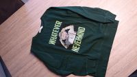 H&M Sweatshirt Gr 170 dunkelgrün Pullover Sweat Tiger Nevermind Sachsen-Anhalt - Oebisfelde-Weferlingen Vorschau