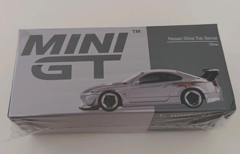 Top Secret Nissan silvia Mini GT 1:64  OVP in Nackenheim