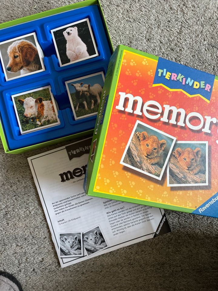 Memory Tierkinder,Ravensburger, vollständig in Großenkneten