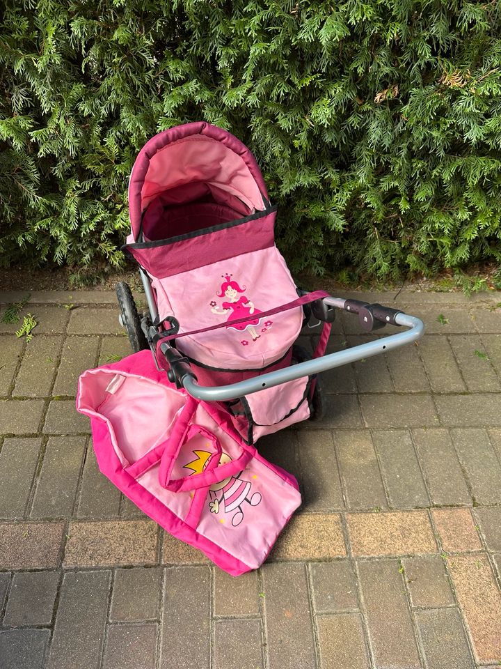 Bayer Design Puppenwagen Kinderwagen buggy Prinzessin in Dresden