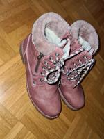 * wie NEU * Tom Tailor Stiefel Boots Gr. 40 altrosa Baden-Württemberg - Kuppenheim Vorschau