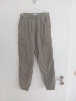 Cargohose Gr. 152 H&M Khaki Gummibund uni Hessen - Rosbach (v d Höhe) Vorschau