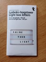 Buchstaben für eine A6 Lichtbox Bayern - Kammeltal Vorschau