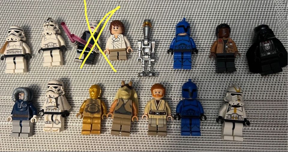 Lego Star Wars Figuren in Essenbach