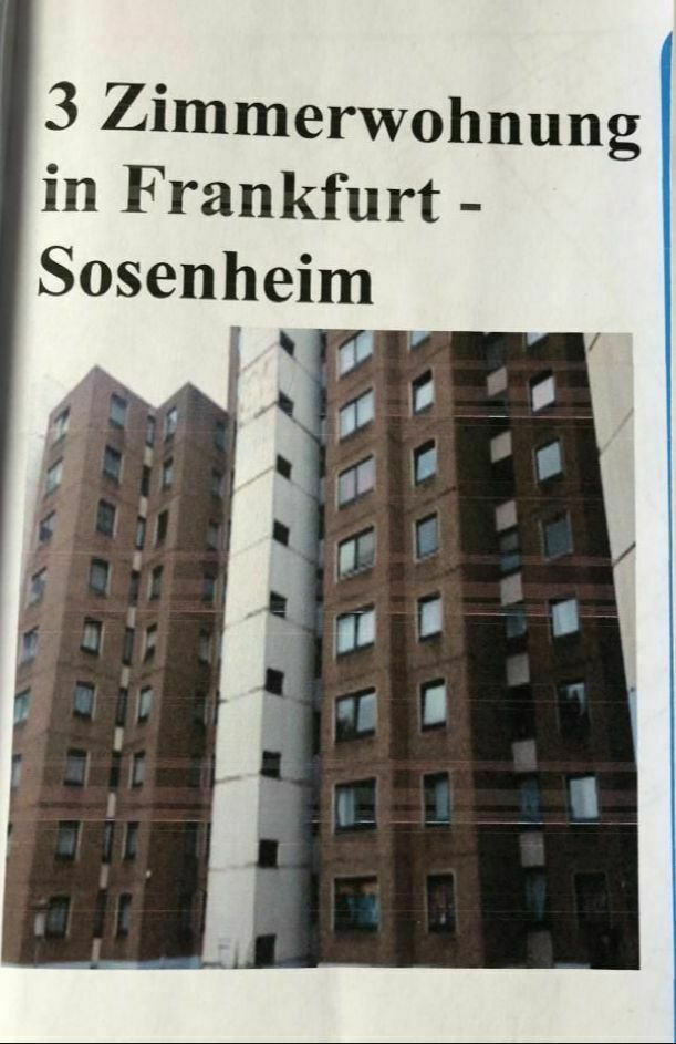 Eigentumswohnung Frankfurt-Sossenheim in Frankfurt am Main