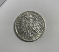 Dt.Kaiserreich, 3 MARK, Wilhelm II, König v. Württemberg, F, 1909 Köln - Longerich Vorschau