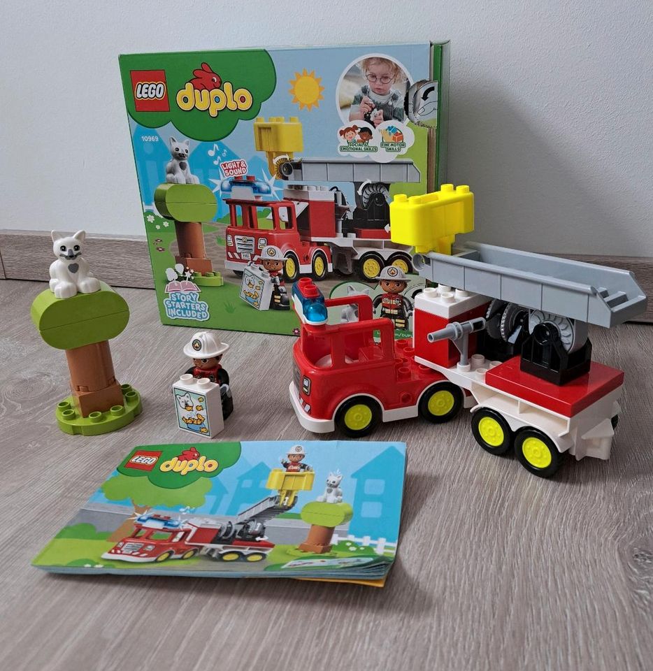 LEGO Duplo - Feuerwehrauto (10969) Komplett in Hagen am Teutoburger Wald