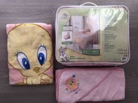 Baby Looney Tunes Tweety Bettausstattung Handtuch Decke Neu Rosa Essen - Essen-Katernberg Vorschau