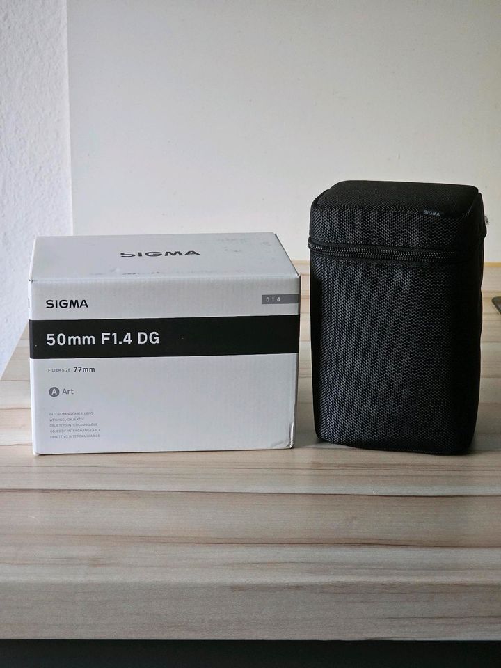 Sigma 50mm f/1,4 DG HSM Art Sony E mount in Puchheim