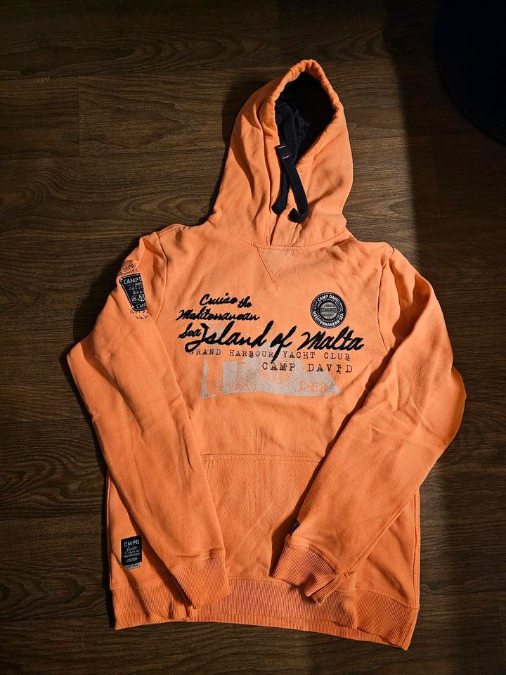 Camp David Sweatshirt Hoody Neonorange Größe L in Sachsen - Chemnitz | eBay  Kleinanzeigen ist jetzt Kleinanzeigen