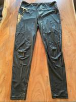 Kunstleder Leggings schwarz Wetlook Gr.M Düsseldorf - Eller Vorschau