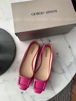 Giorgio Armani Schuhe 36 Made in Italy Beere Ballerinas Blogger Schleswig-Holstein - Lübeck Vorschau