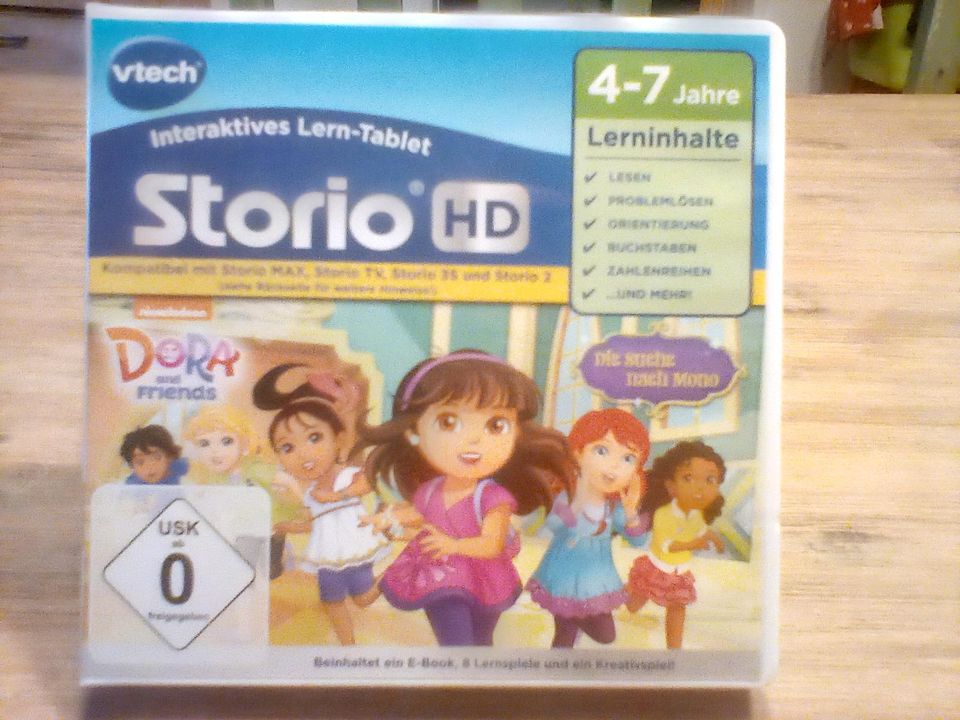 Storio Max XL 2.0 + 5 Spiele + Bedienungsanleitung + Ladekabel in Gelsenkirchen